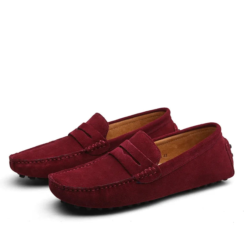Lässige Wildleder-Loafer