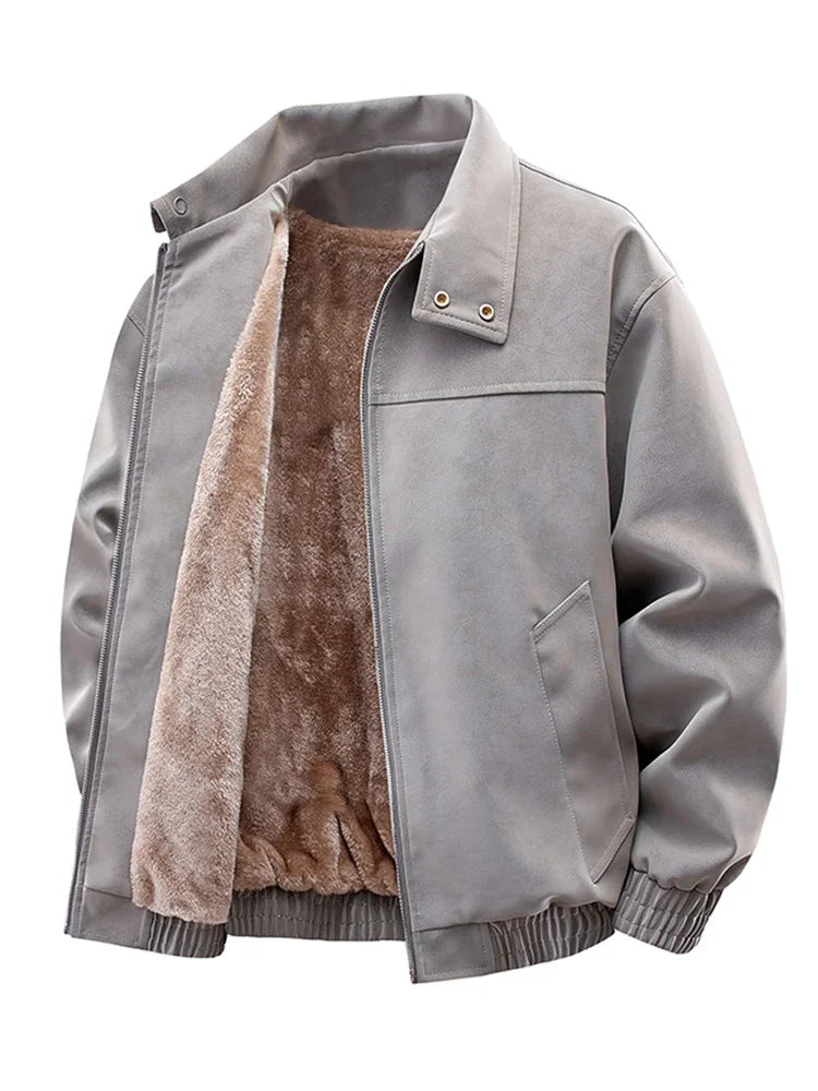 Retro-Jacke mit Fleecefutter