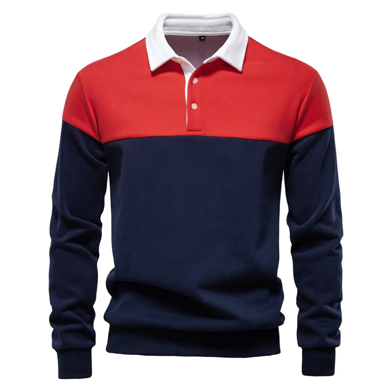 Eleganter Polo-Pullover