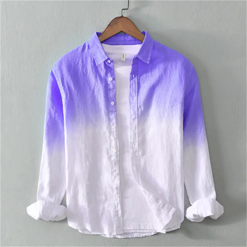 Elegantes farbenfrohes Hemd