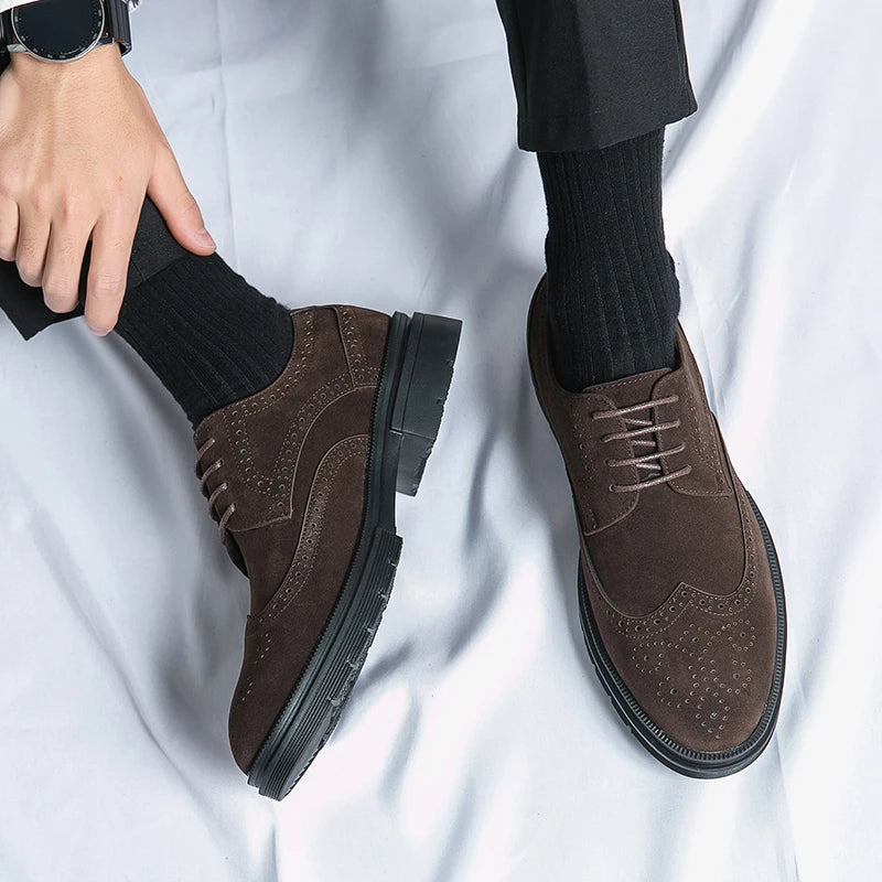 Wildleder Business Schuhe