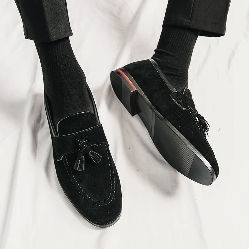 Elegante Loafers mit Quasten