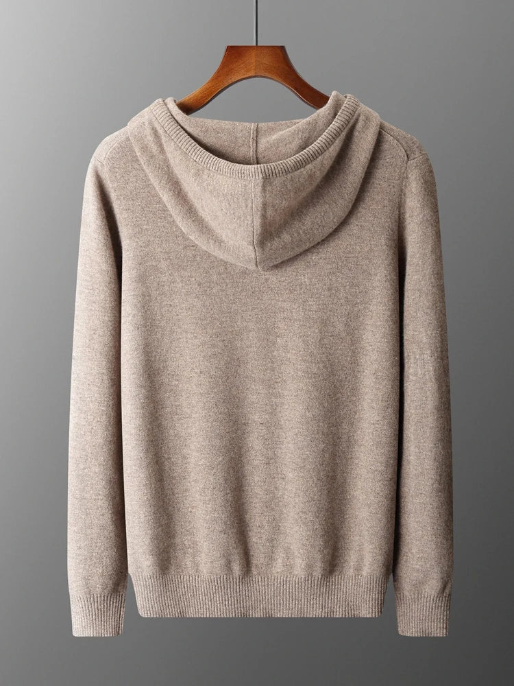 Sirlus Kapuzenpullover aus Merinowolle