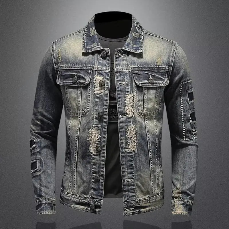 Elegante Denim-Jacke
