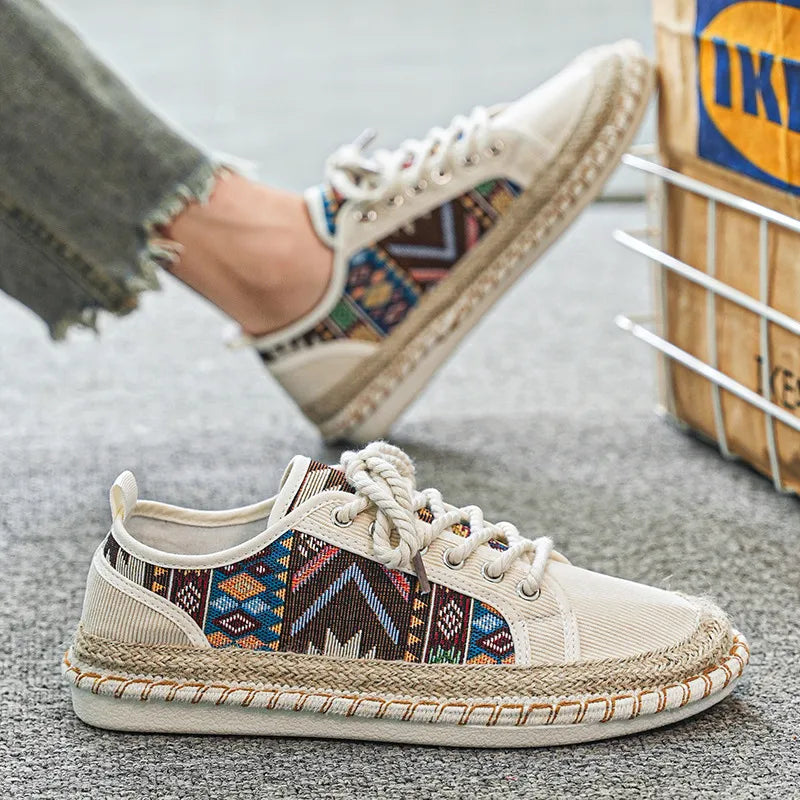 Elegante Canvas-Schuhe