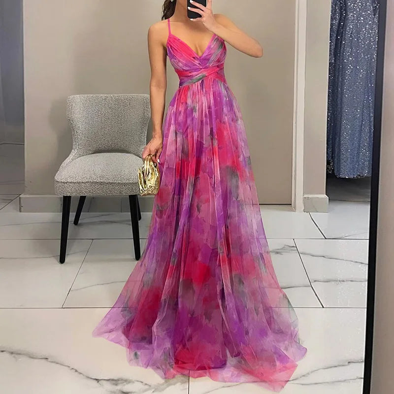 Elegantes langes Kleid