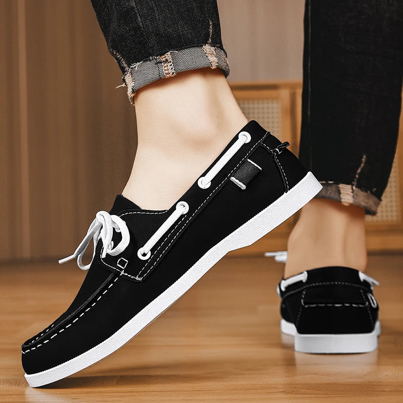 Business-Loafer aus Leder