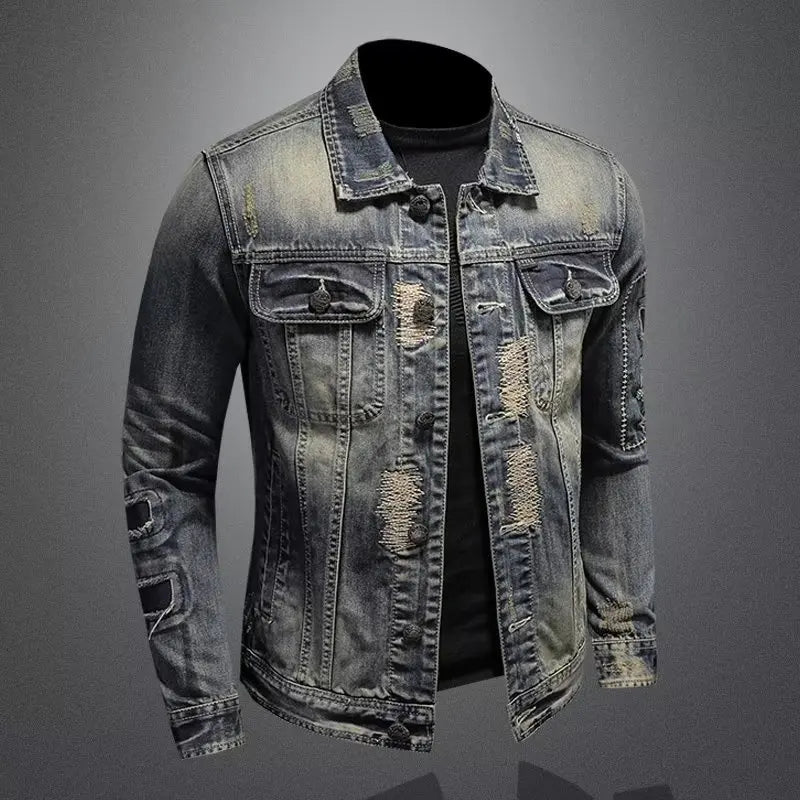 Elegante Denim-Jacke