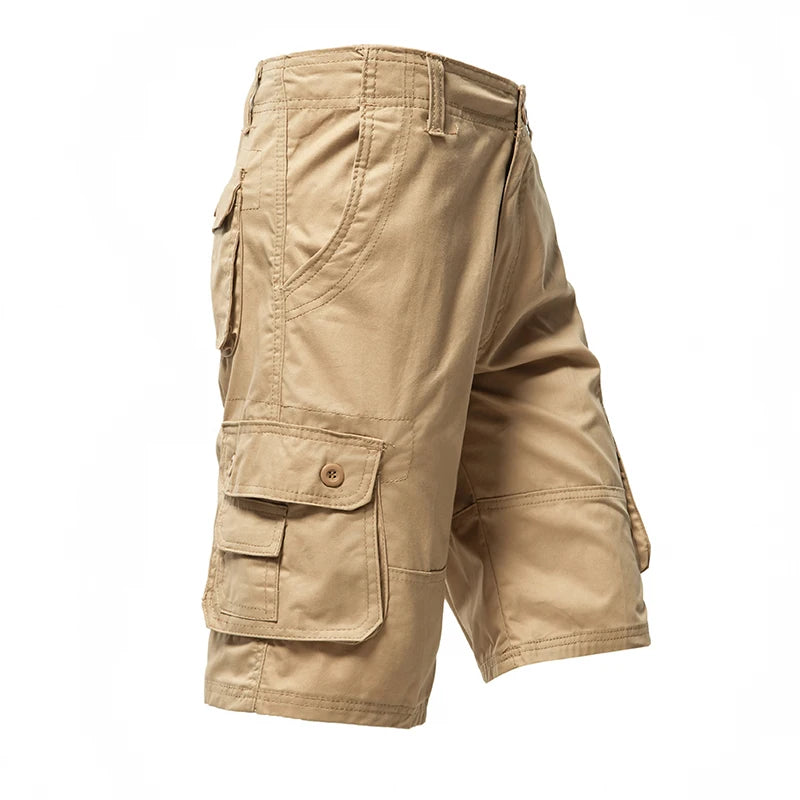 Lässige Cargo-Knieshorts