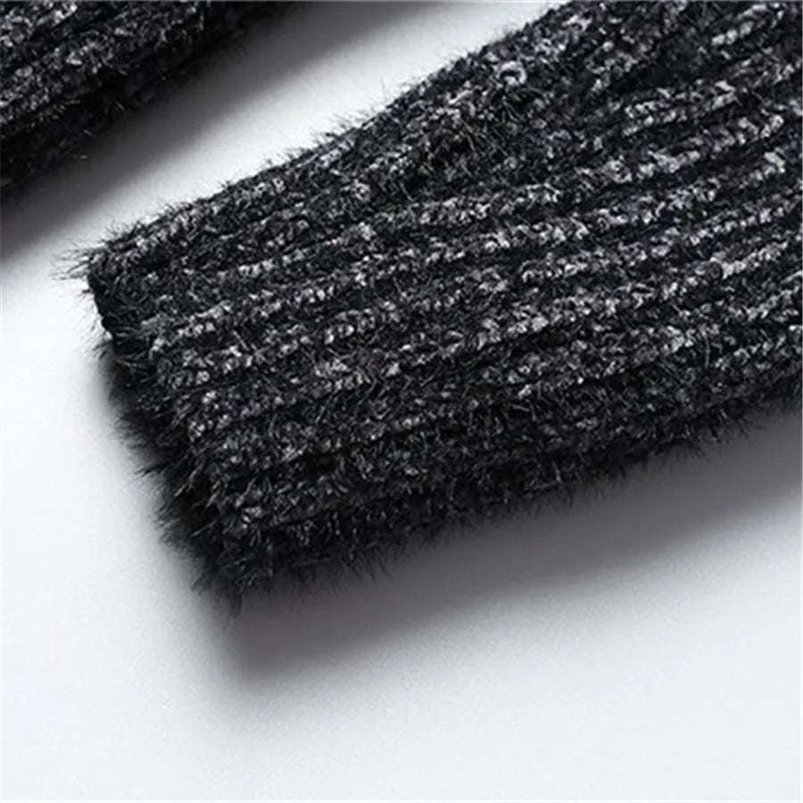 Eleganter Strickrollkragenpullover