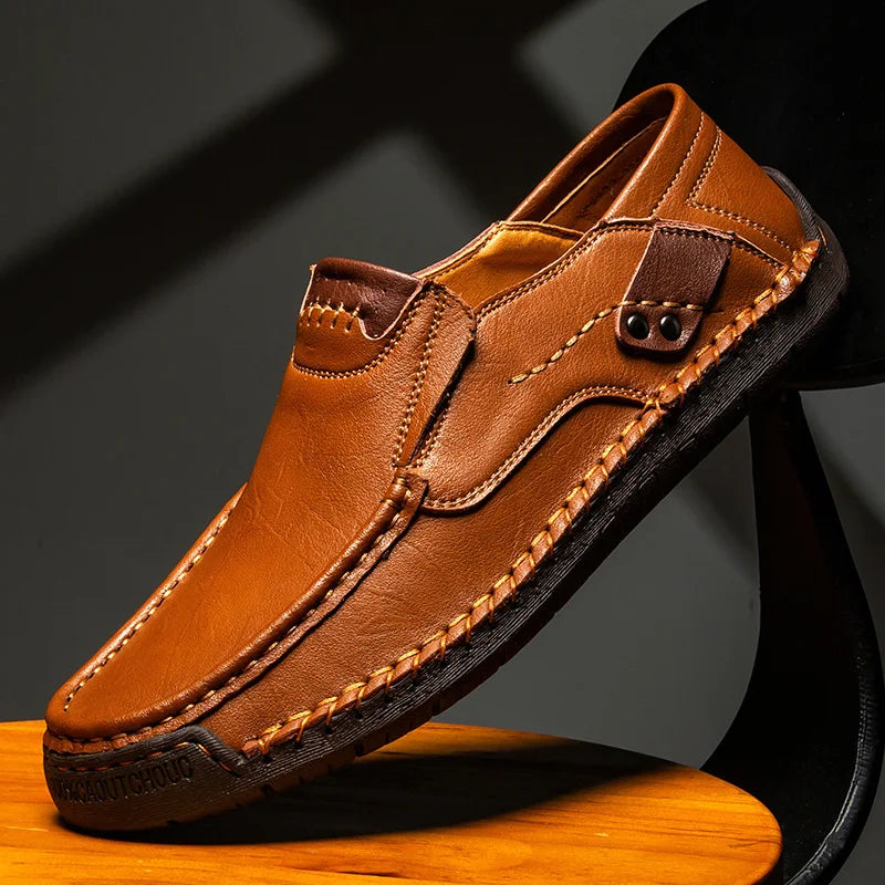 Leder-Loafer für Herren