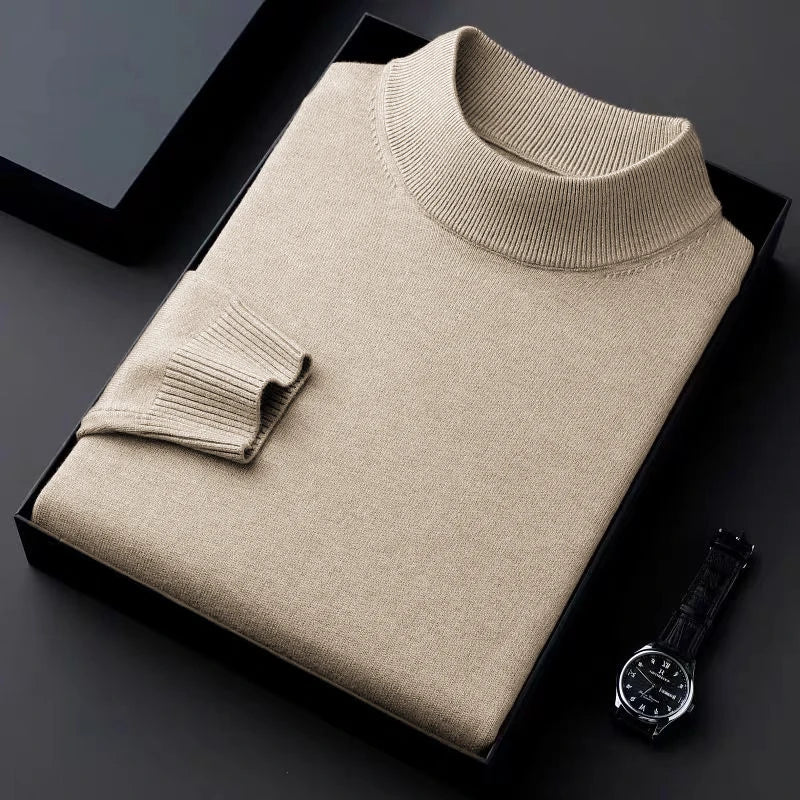 Premium warmer Rollkragenpullover