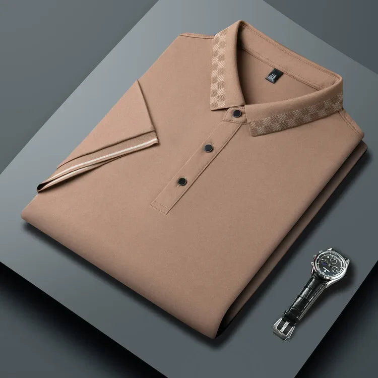 Baumwoll-Poloshirt