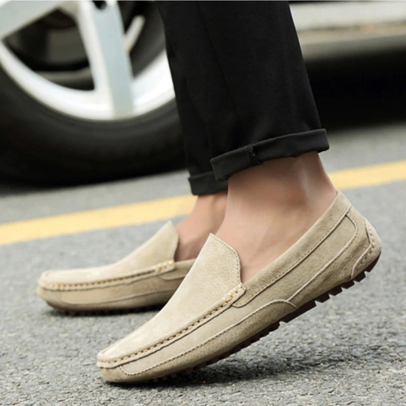 Schicke Premium Wildleder-Loafer