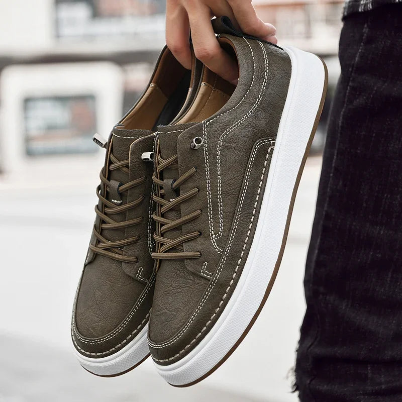 Schicke Leder-Sneakers