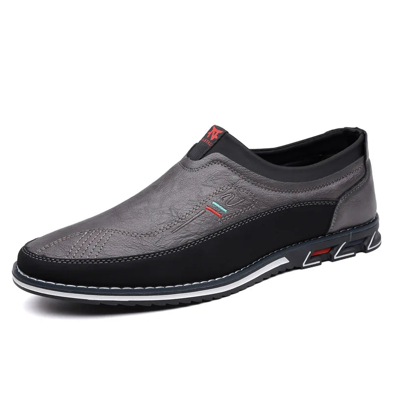 Leder Slipper Business Schuhe