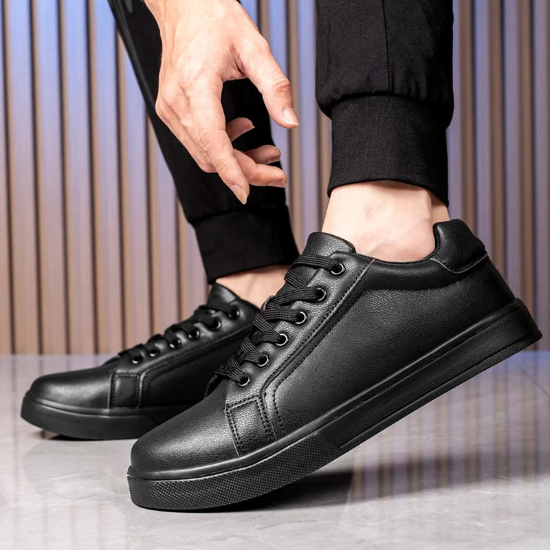 Lässige Lederschuhe