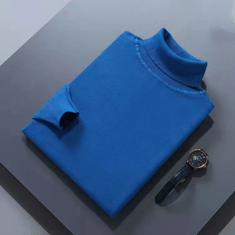 Eleganter Rollkragenpullover aus Baumwolle