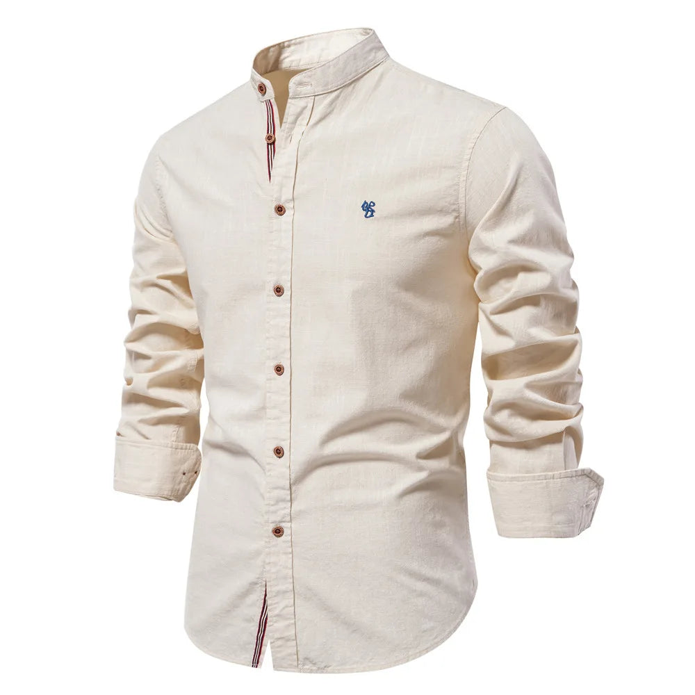 Elegantes Leinenhemd