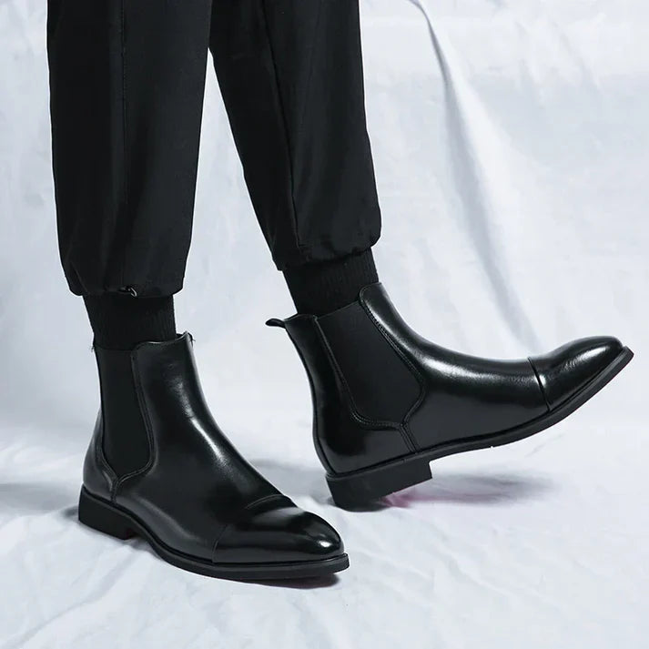 Premium Chelsea-Stiefel aus Leder