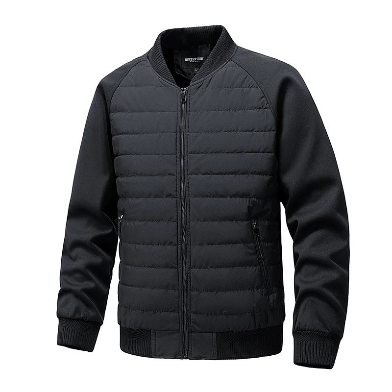 Elegante, warme Bomberjacke