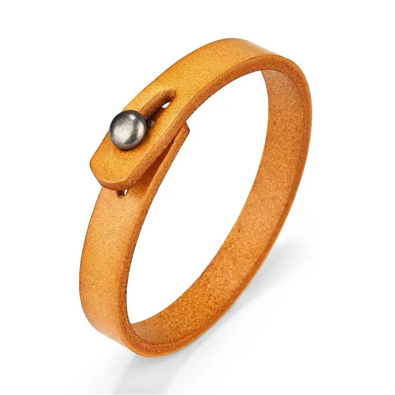 Leder-Wickelarmband für Männer