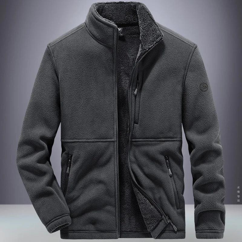 Warme Fleece-Jacke