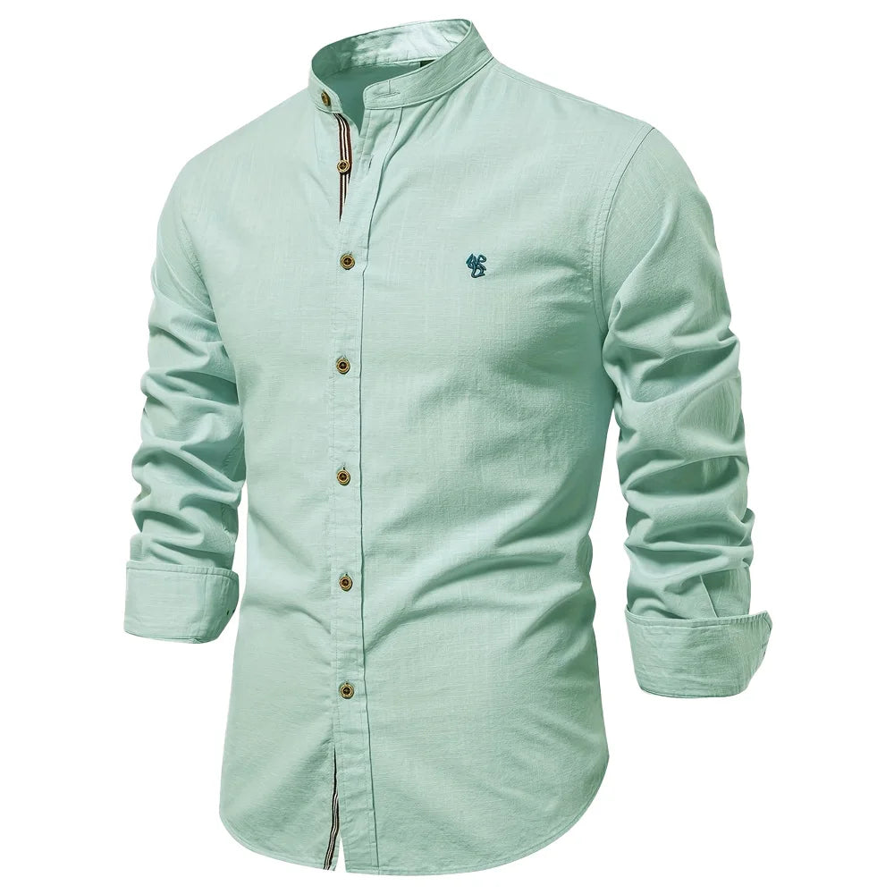Elegantes Leinenhemd