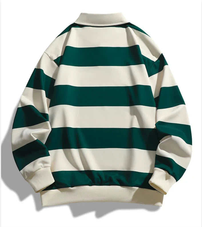Lässiger Polo-Pullover