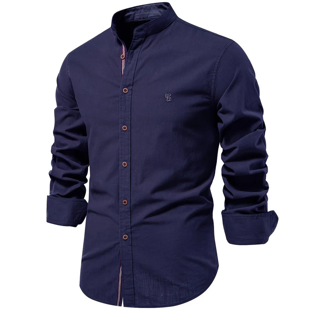 Elegantes Leinenhemd