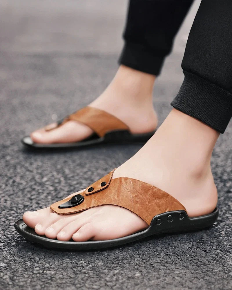 Elegante Ledersandalen