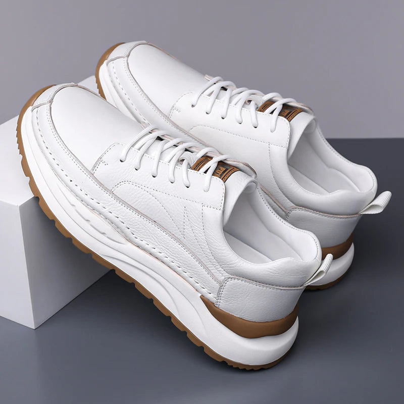 Klassische Leder Herrenschuhe