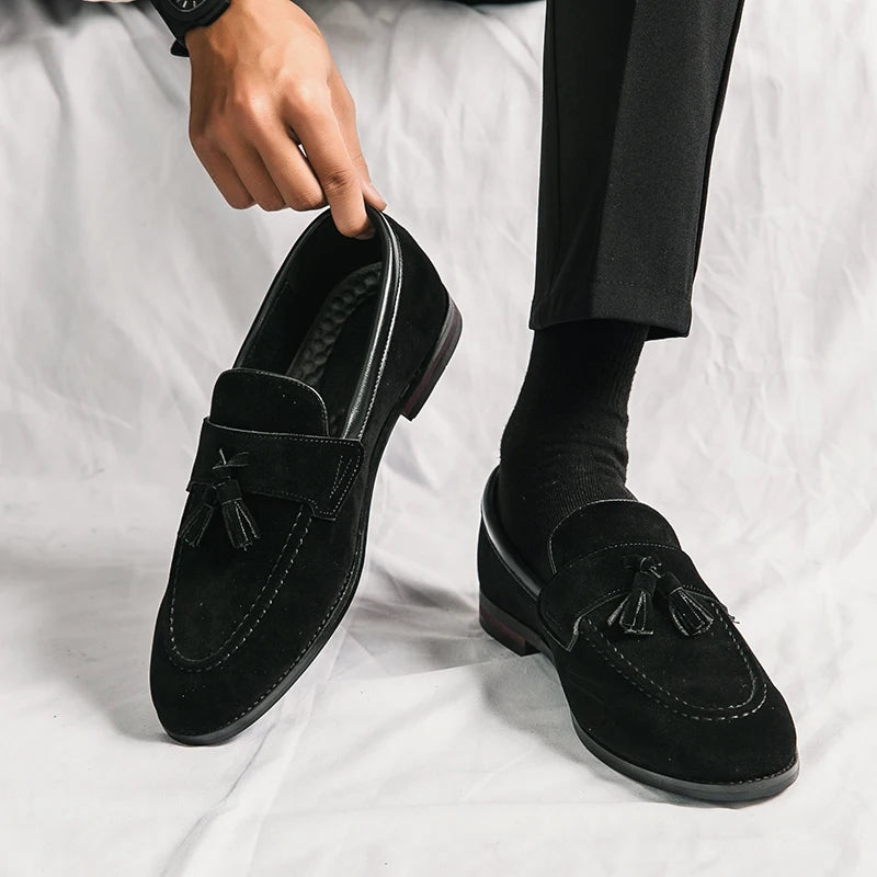 Elegante Loafers mit Quasten