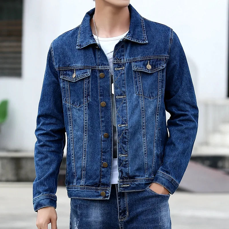 Elegante Denim-Jacke