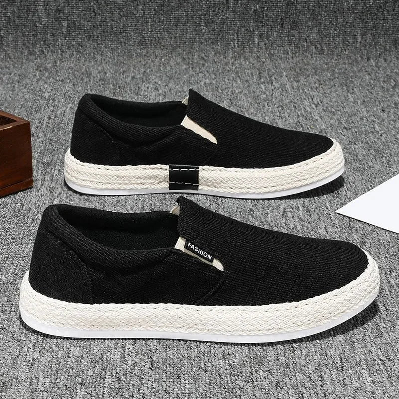 Elegante Canvas-Schuhe zum Hineinschlüpfen