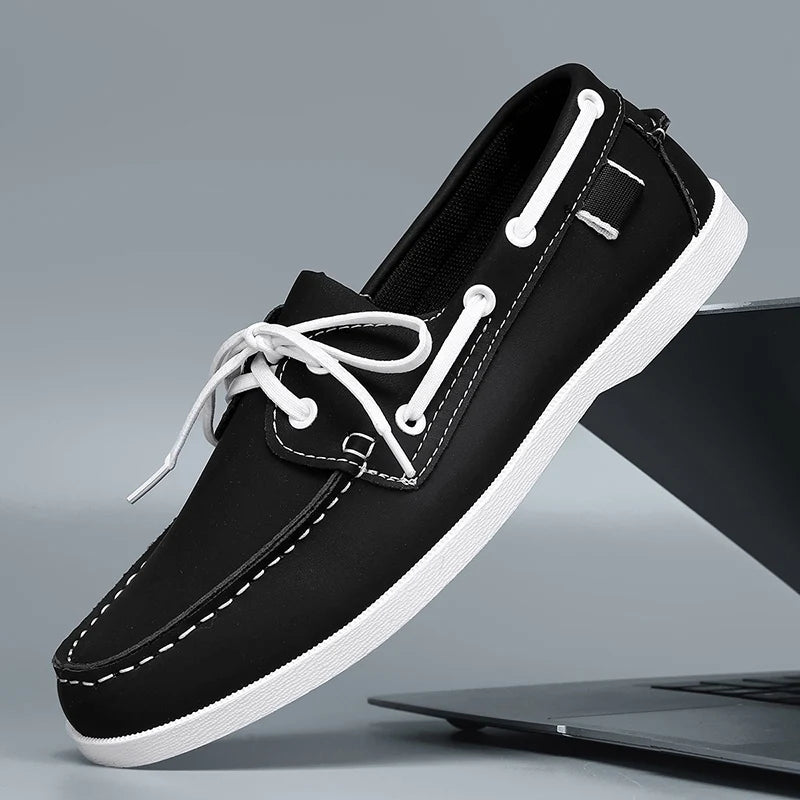 Business-Loafer aus Leder