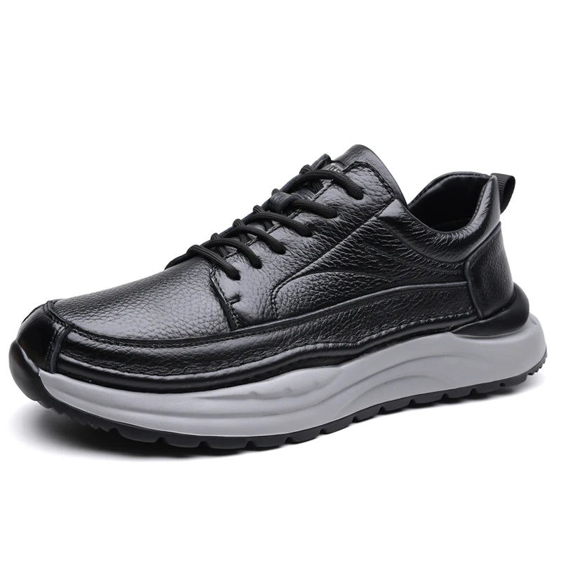 Klassische Leder Herrenschuhe