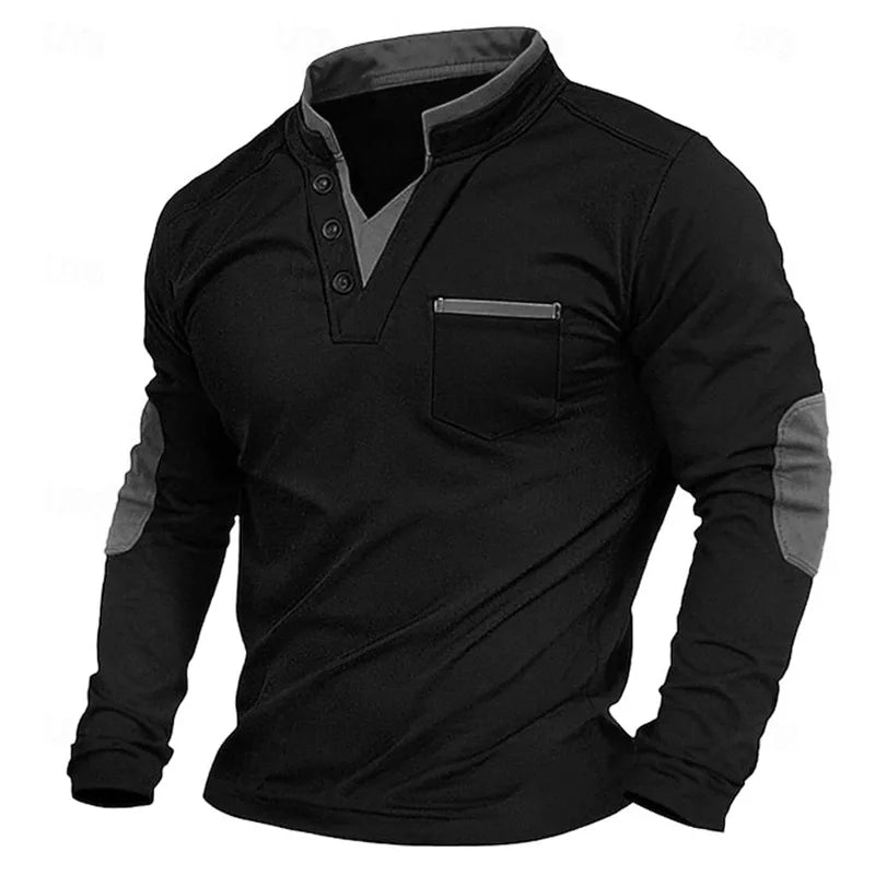 Herren Pullover mit V-Ausschnitt