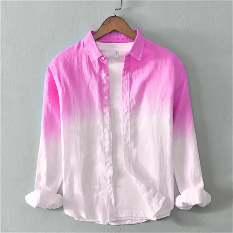 Elegantes farbenfrohes Hemd