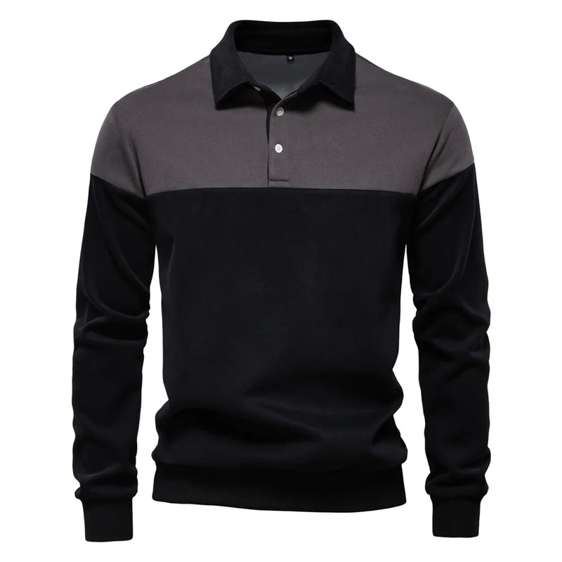 Eleganter Polo-Pullover