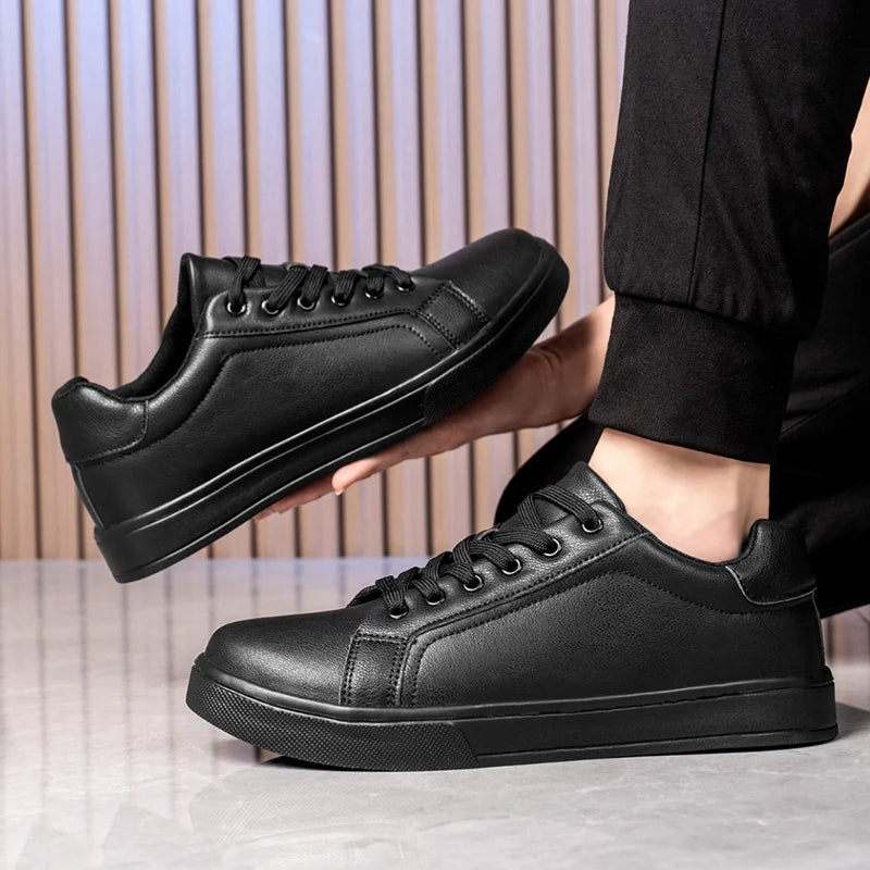 Lässige Lederschuhe