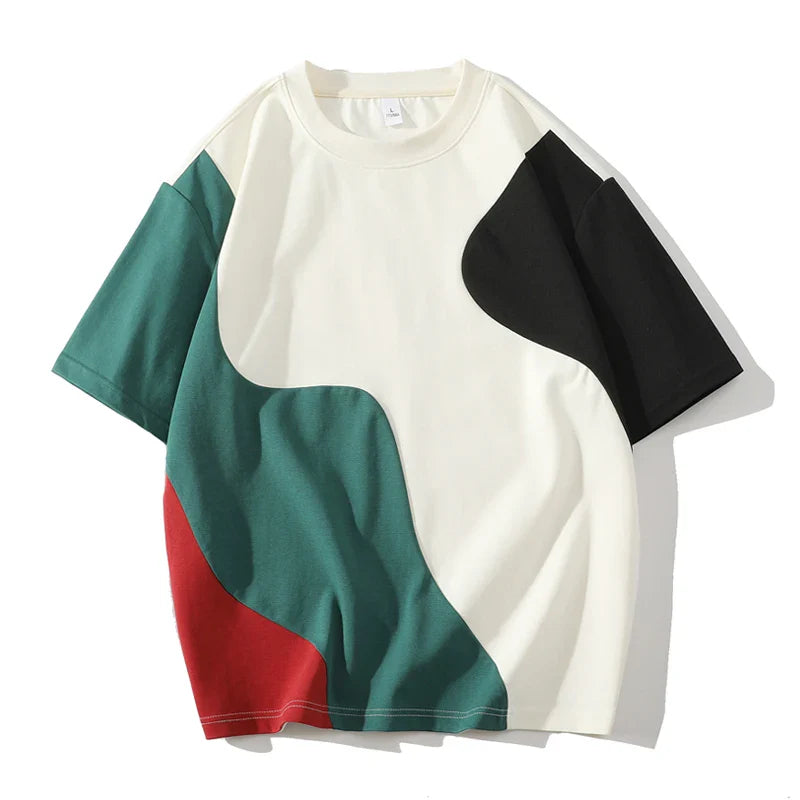 Lässiges Patch Tee