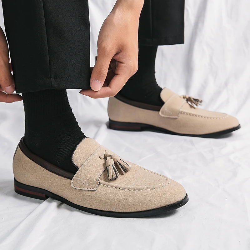 Elegante Loafers mit Quasten