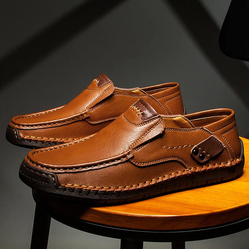 Leder-Loafer für Herren