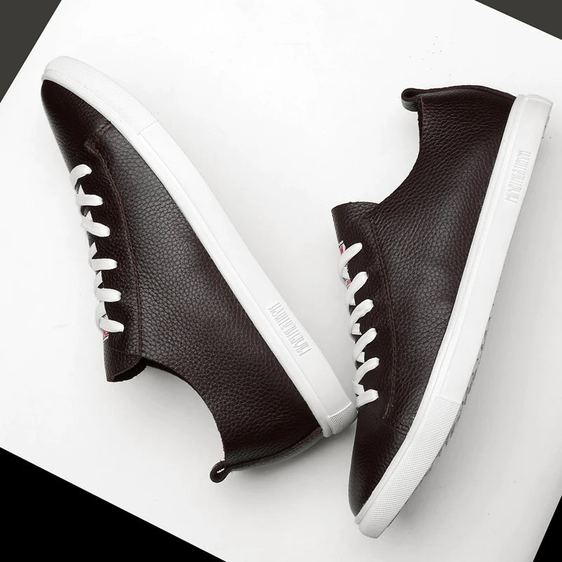 Schuhe aus echtem Leder