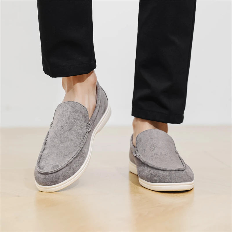 Lässige Wildleder-Loafer