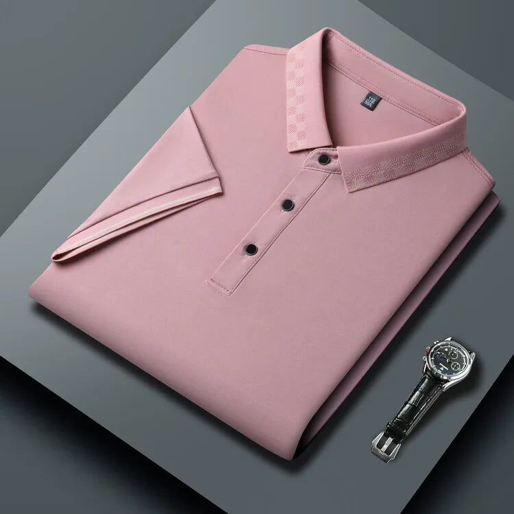 Baumwoll-Poloshirt