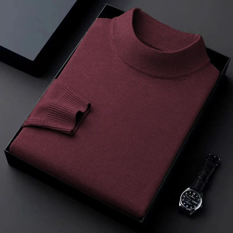 Premium warmer Rollkragenpullover