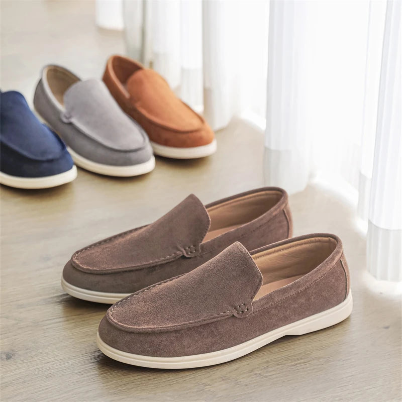Lässige Wildleder-Loafer