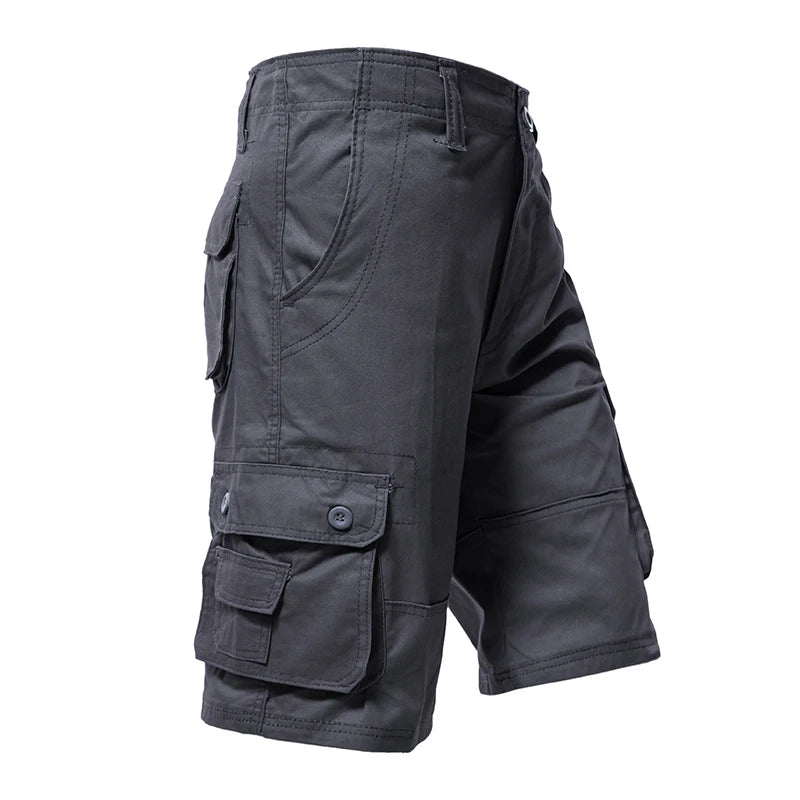 Lässige Cargo-Knieshorts